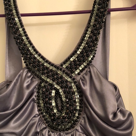 Silver Night out dress - Picture 2 of 2